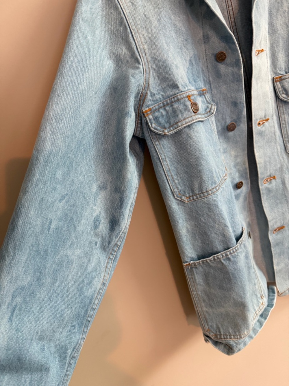 Dickies vintage denim chore jacket - Picture 4 of 5